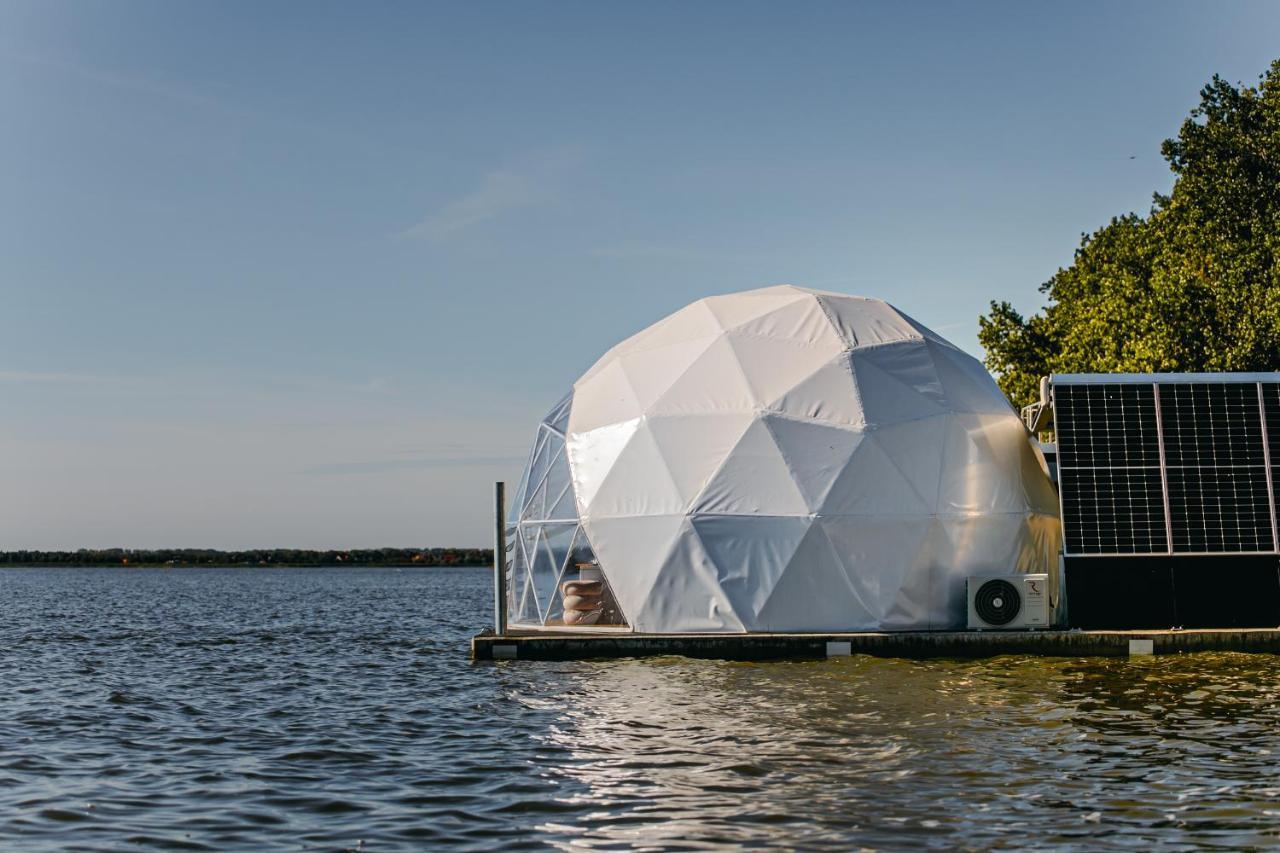 Grand Ht Houseboats - Domki Na Wodzie - Sauna, Jacuzzi, Kominek Mielno  Esterno foto