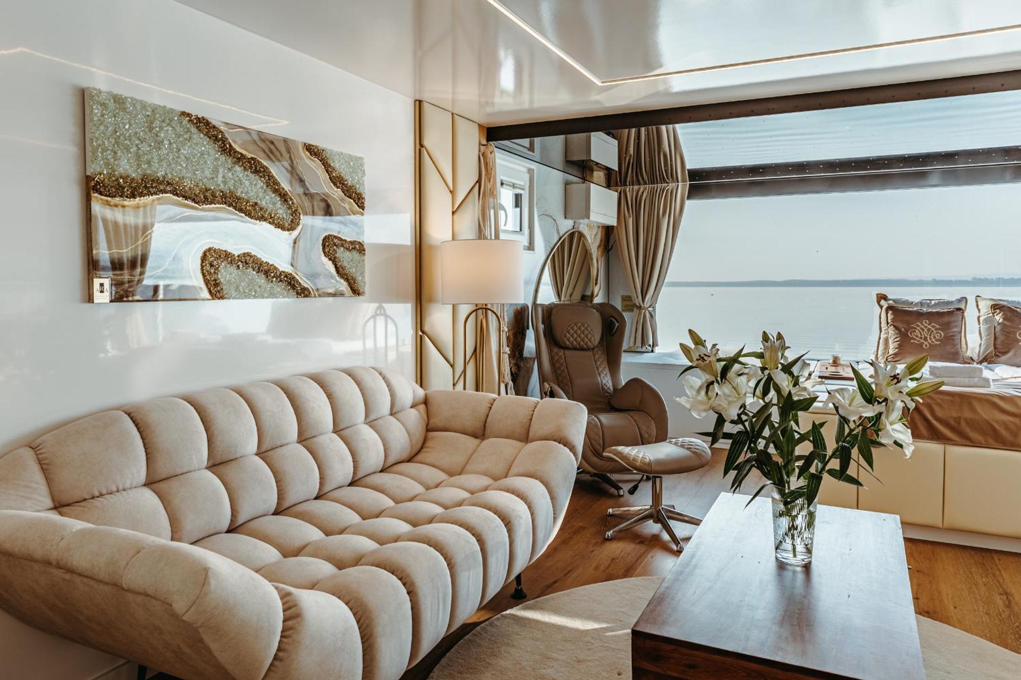 Grand Ht Houseboats - Domki Na Wodzie - Sauna, Jacuzzi, Kominek Mielno  Camera foto