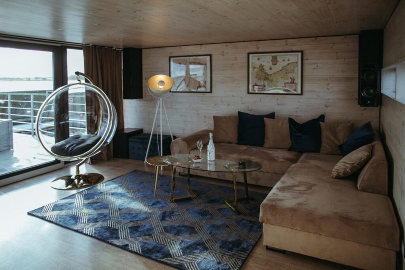 Grand Ht Houseboats - Domki Na Wodzie - Sauna, Jacuzzi, Kominek Mielno  Esterno foto